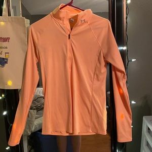 UA Pink quarter zip